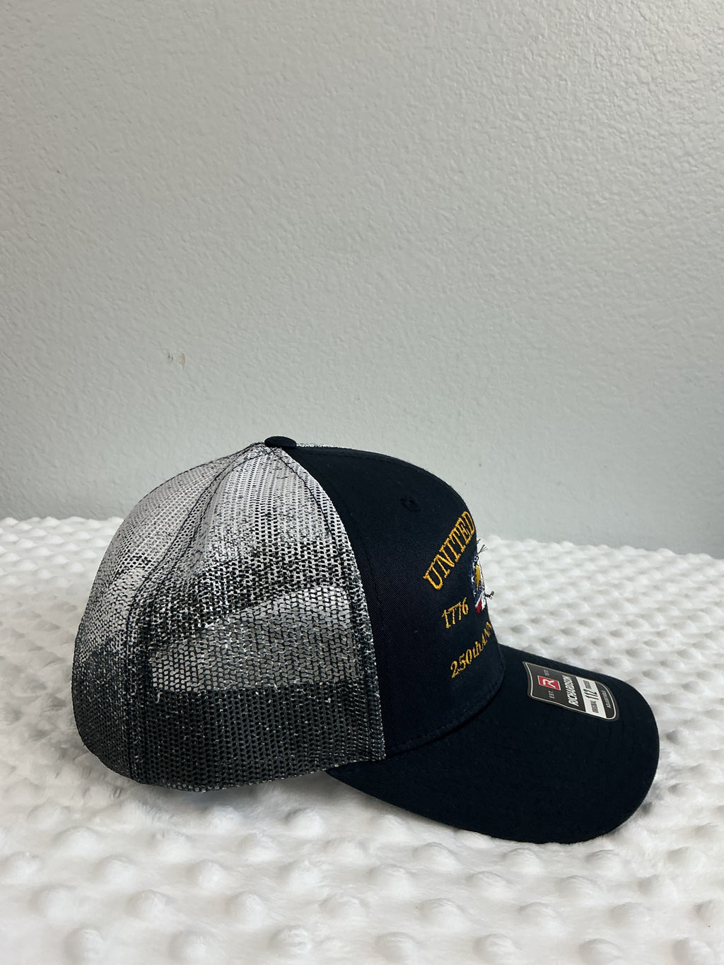 United States 250th Anniversary Embroidered Trucker Cap