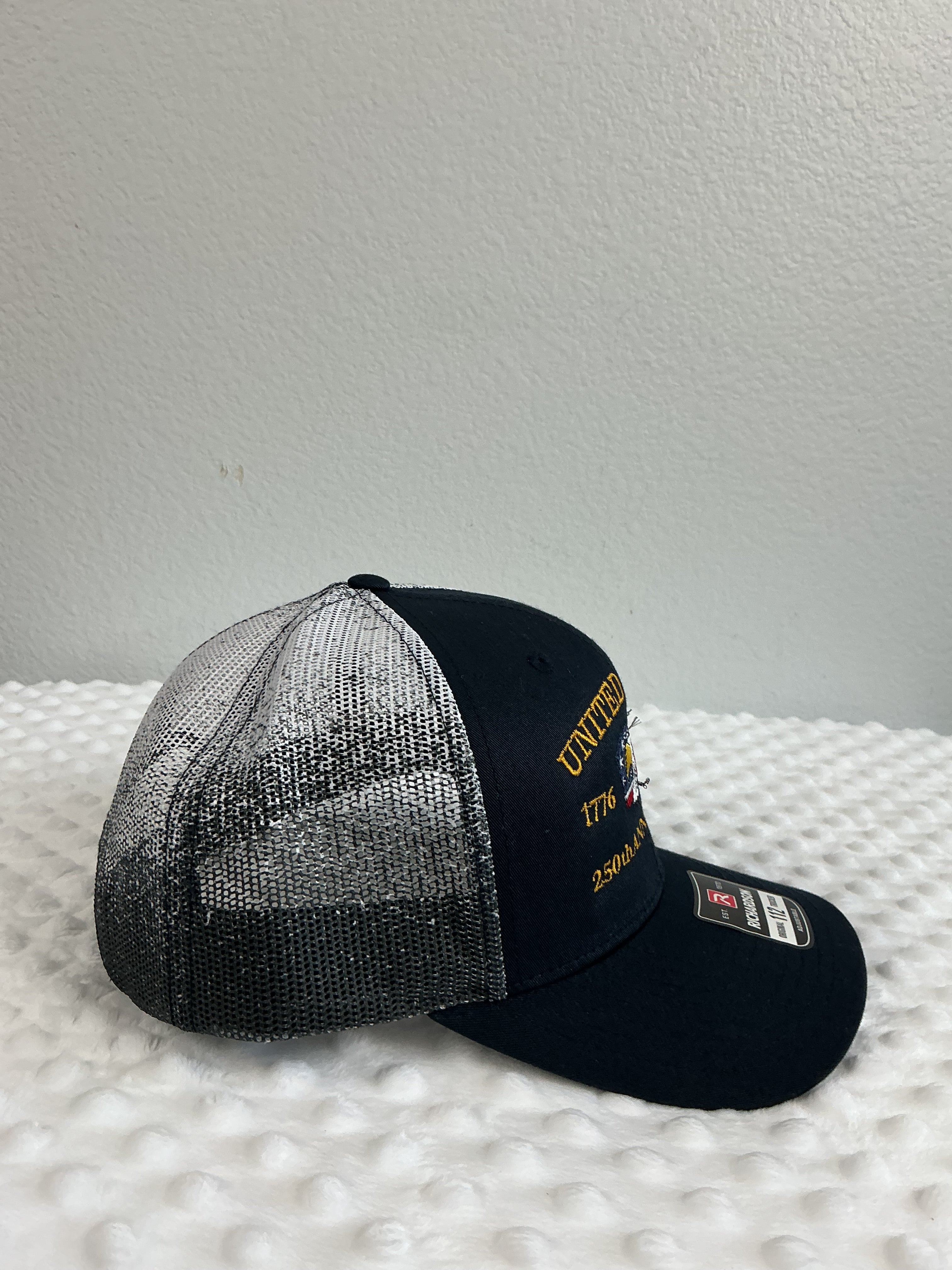 United States 250th Anniversary Embroidered Trucker Cap