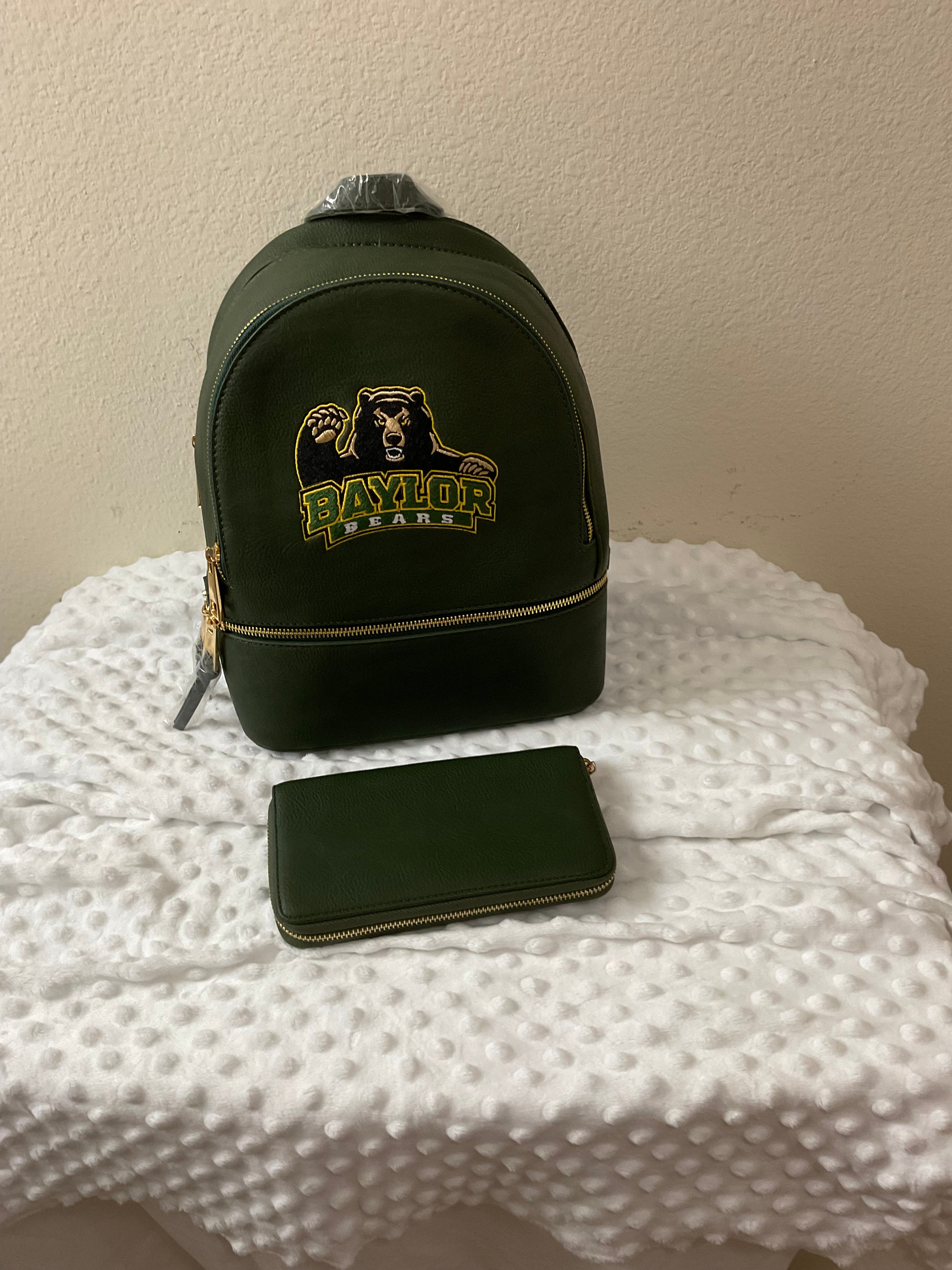 Title: Baylor Bears Mini Backpack & Wallet Set