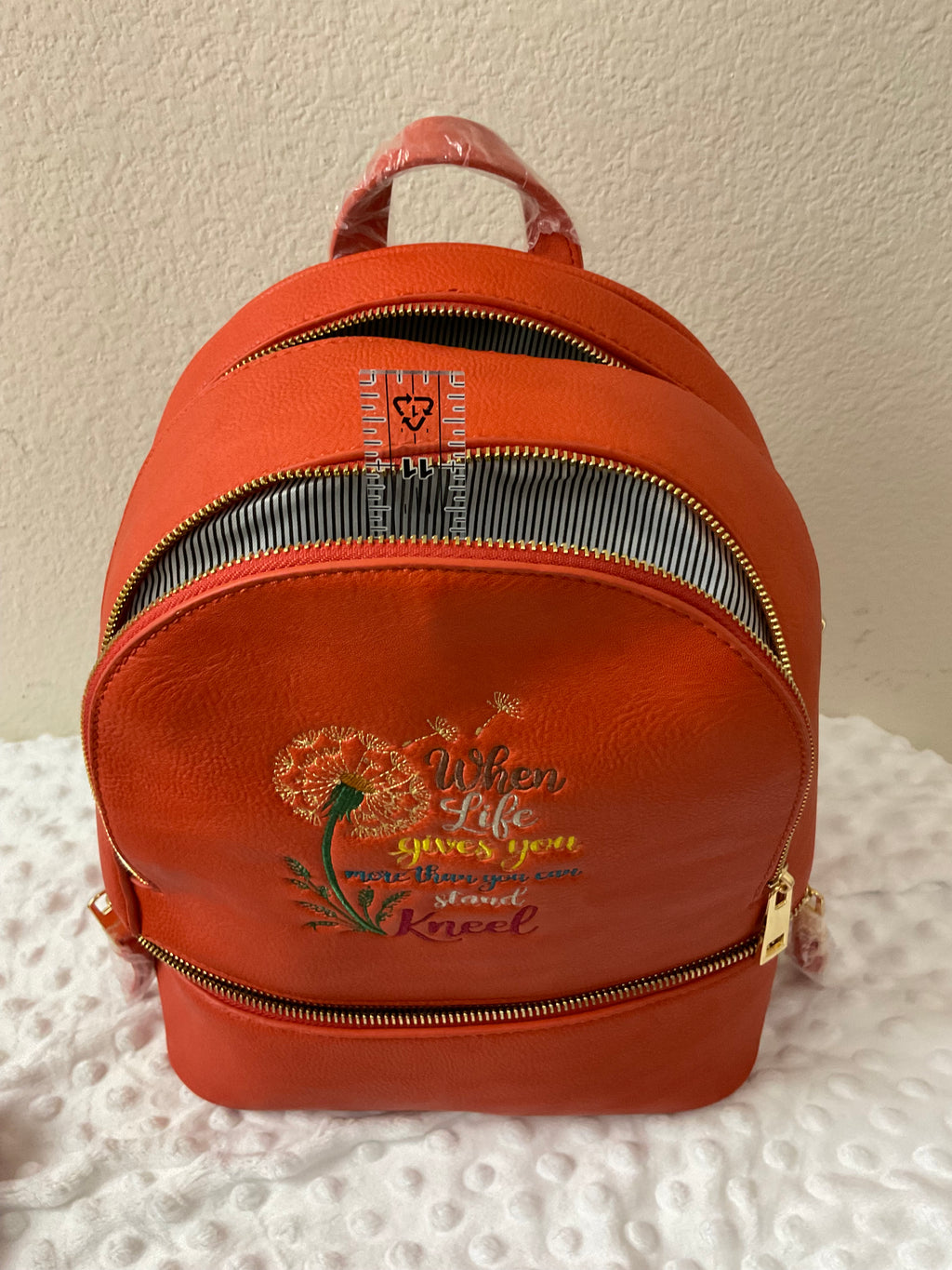 When Life Gives You More Than You Can Stand, Kneel Backpack Set