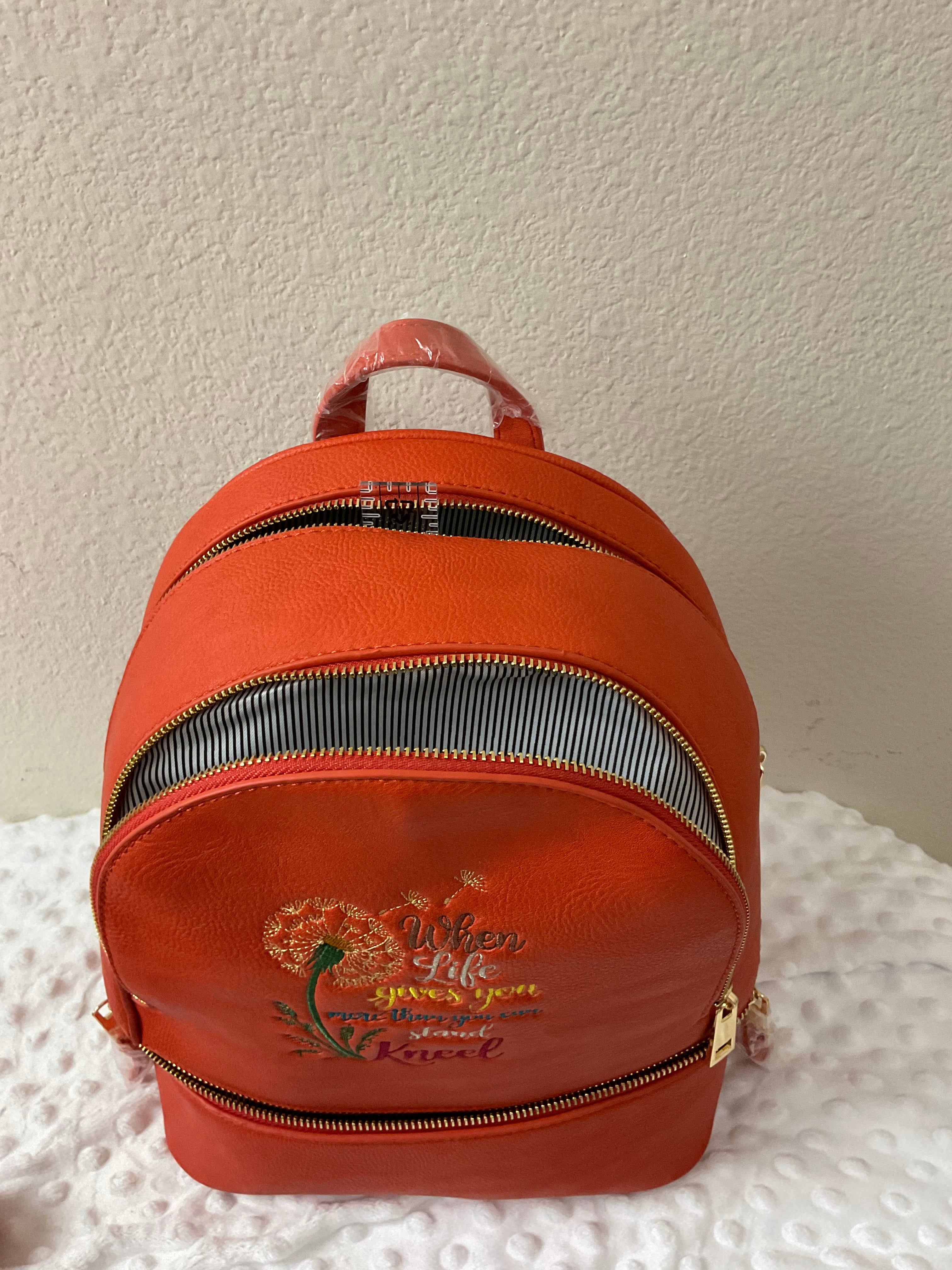 When Life Gives You More Than You Can Stand, Kneel Backpack Set