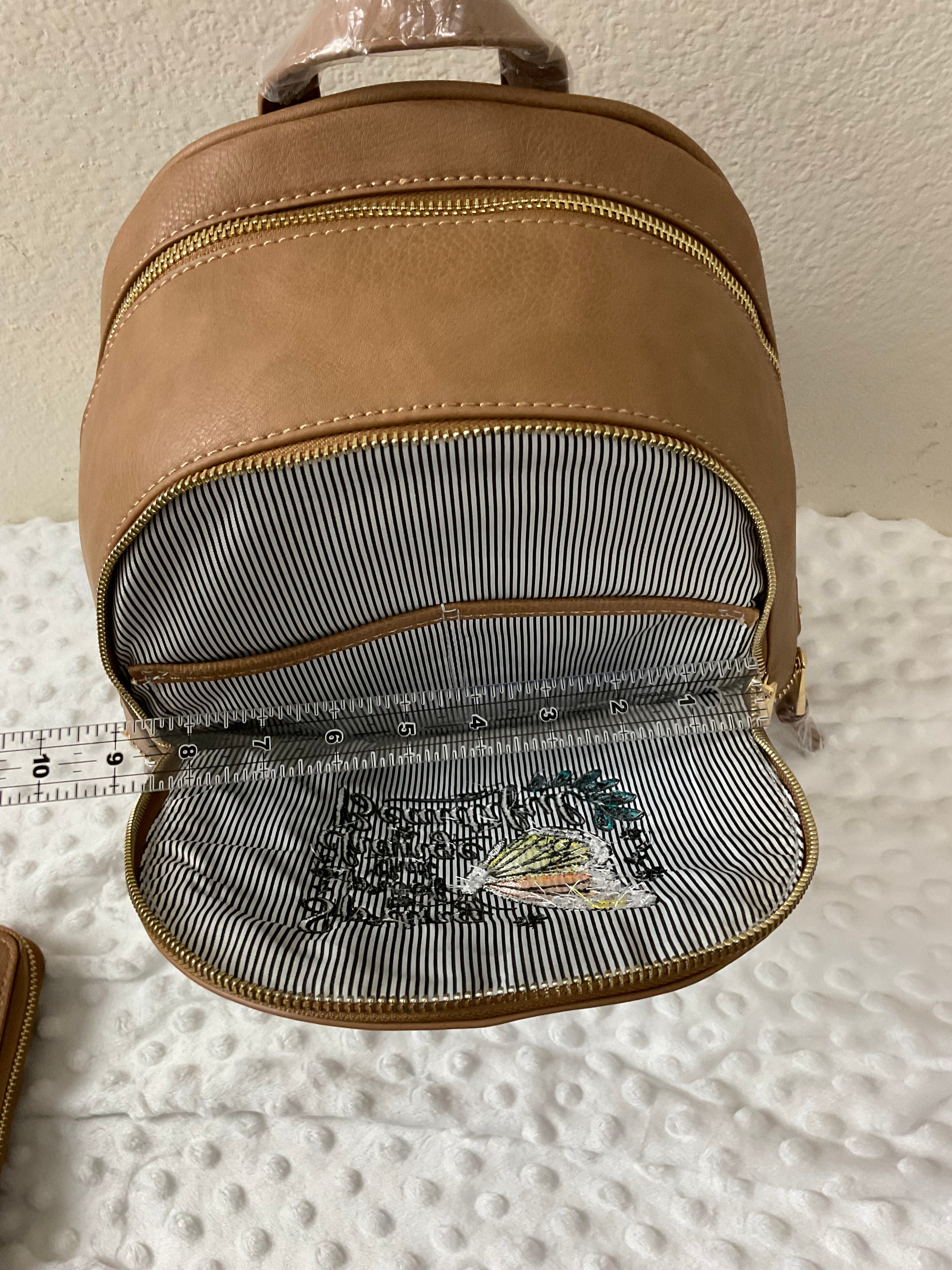 Spring is Proof That Change is Beautiful — Embroidered Backpack & Wallet Se