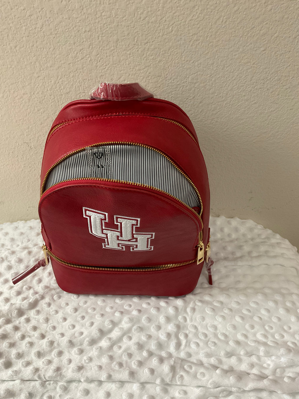 UH Cougars Embroidered Backpack & Wallet Set