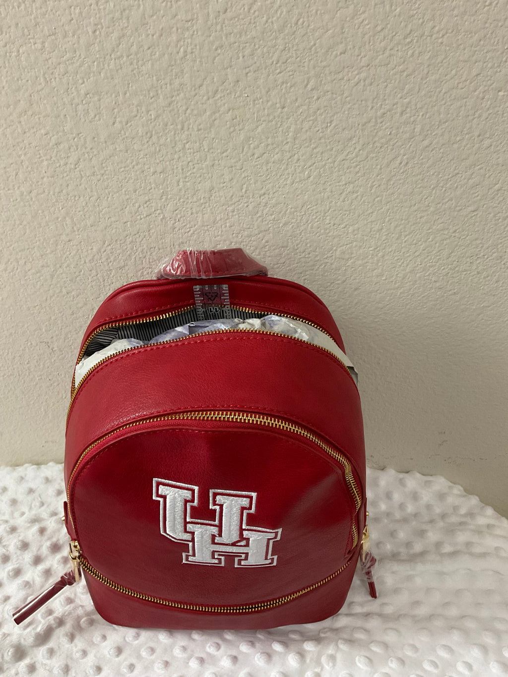 UH Cougars Embroidered Backpack & Wallet Set