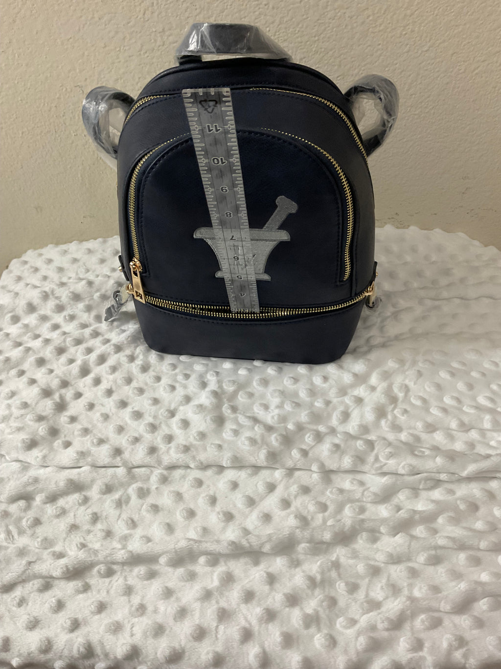 Rx Mortar & Pestle Embroidered Mini  Backpack & Wallet Set