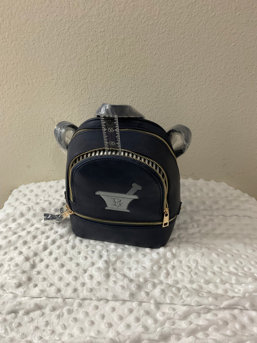 Rx Mortar & Pestle Embroidered Mini  Backpack & Wallet Set