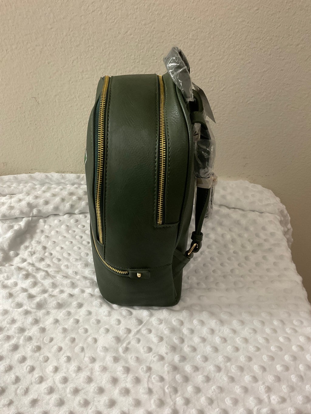 SLU Lions Embroidered Backpack & Wallet Set — Hunter Green
