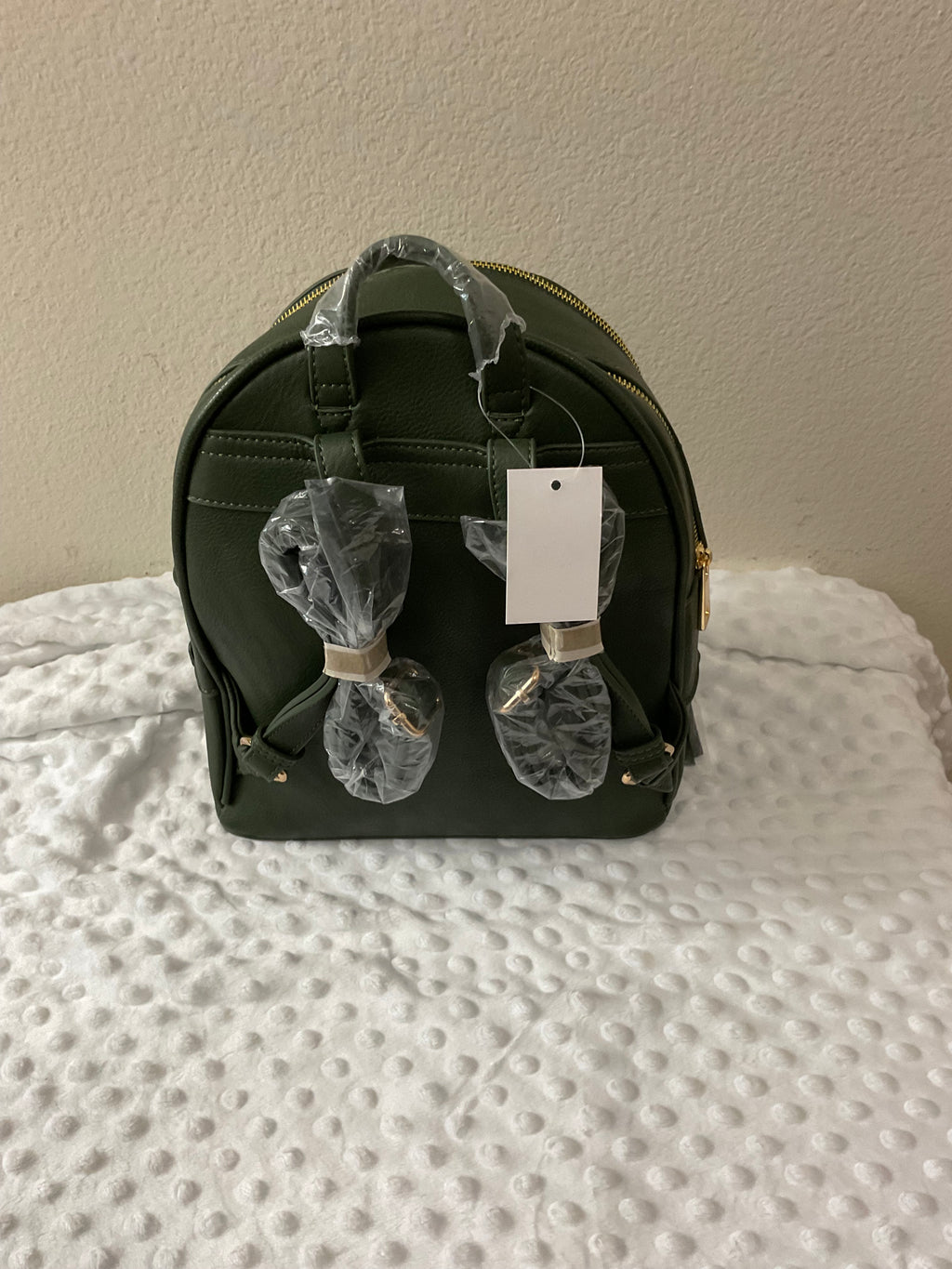 SLU Lions Embroidered Backpack & Wallet Set — Hunter Green