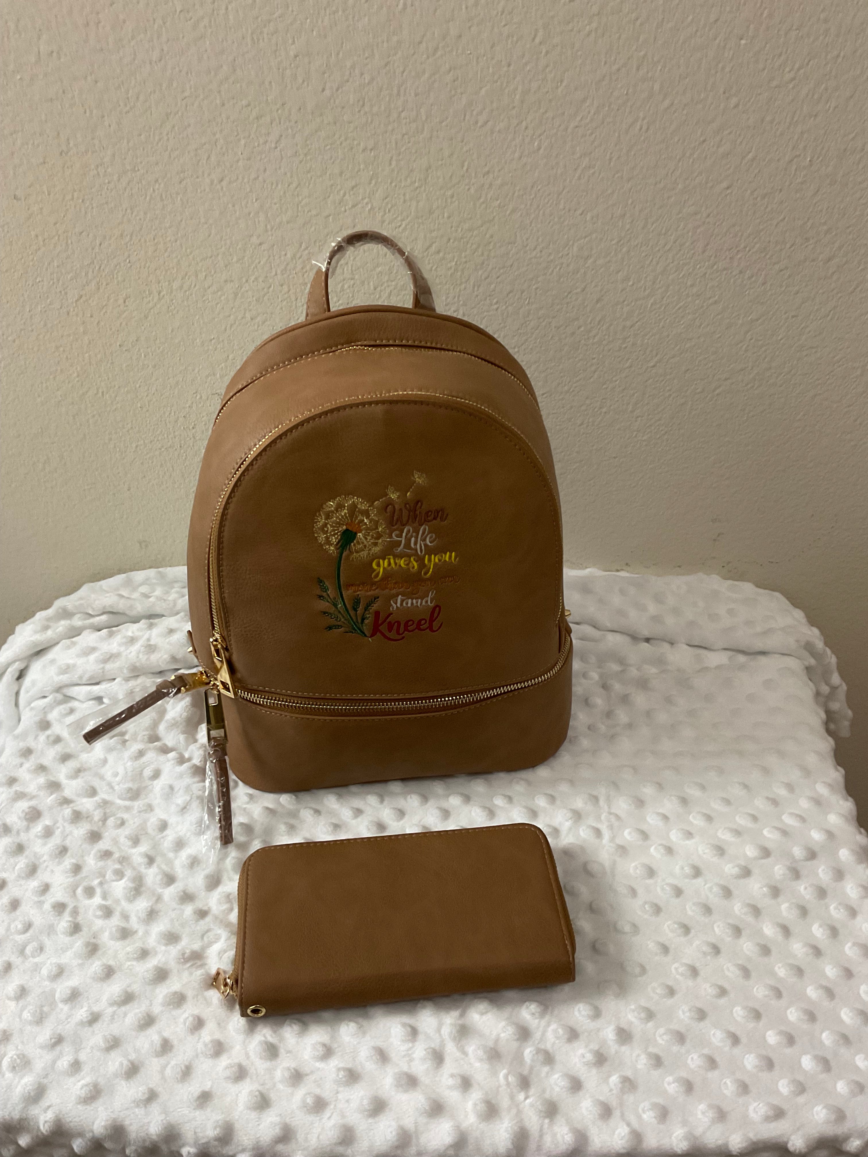 When Life Gives You Dandelions Backpack & Wallet Set