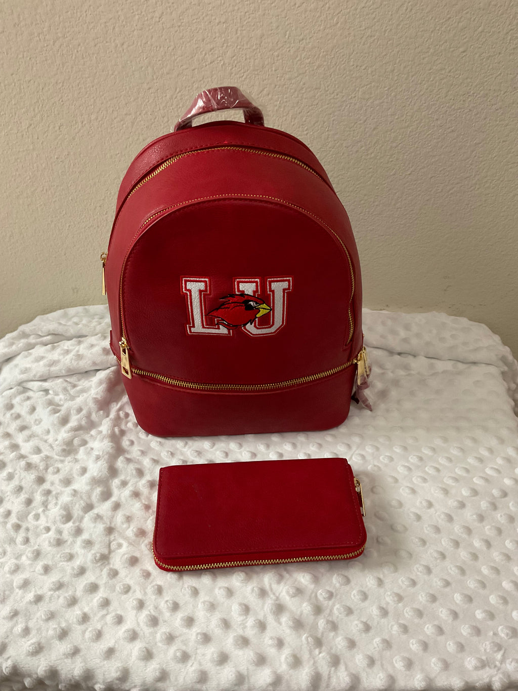 LU Cardinals Backpack & Wallet Set