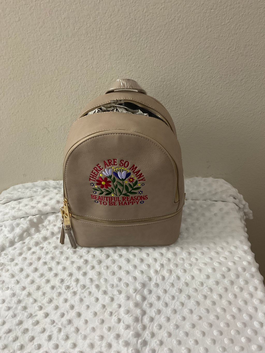 Beautiful Reasons To Be Happy Backpack & Wallet Set