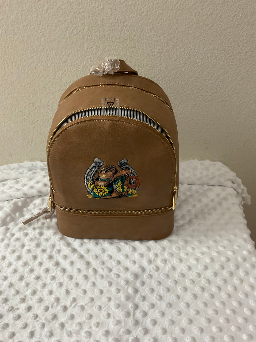 Western Cowboy Boot Backpack & Wallet Set