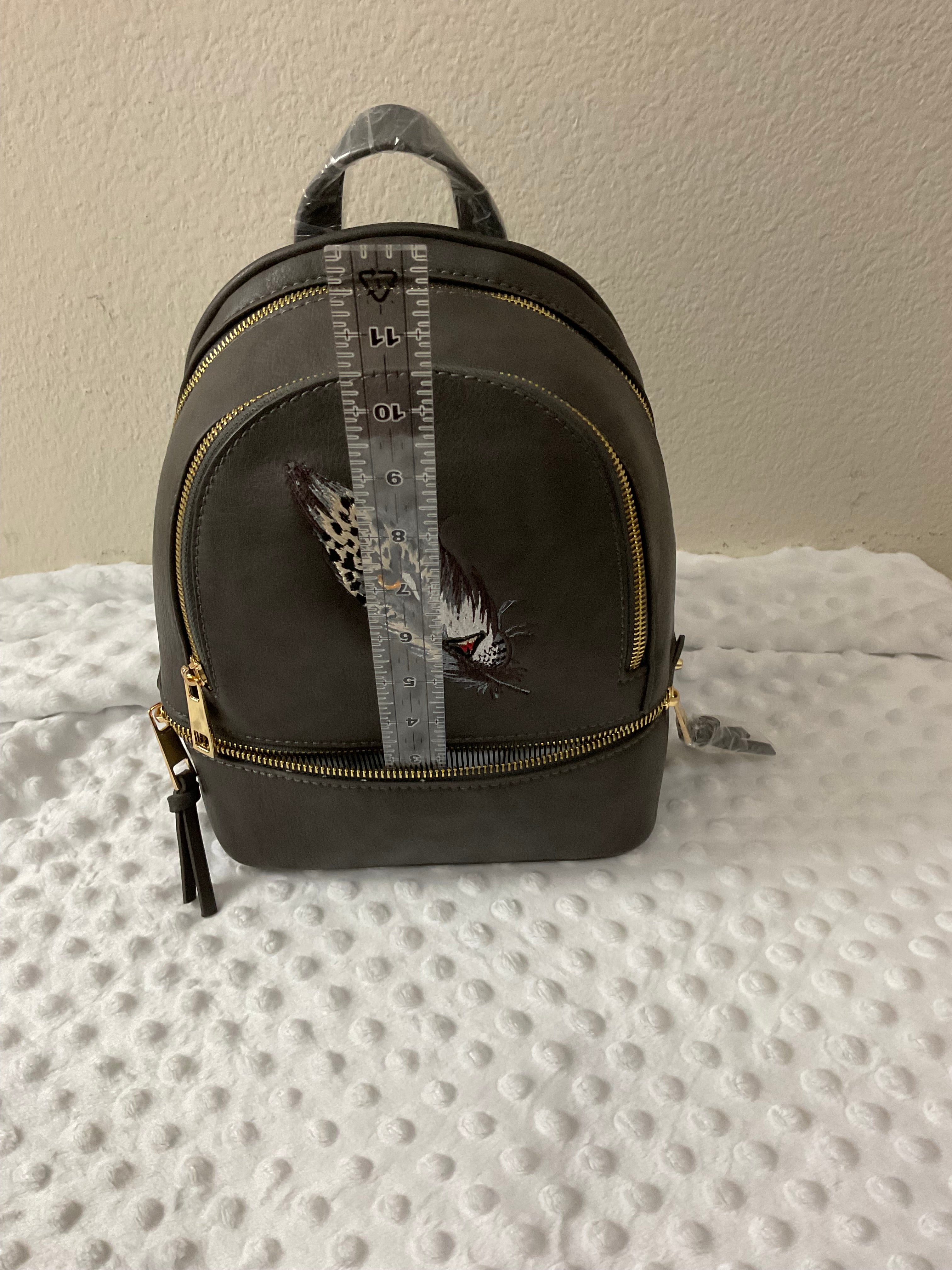 Leopard Eye Mini Backpack & Wallet Set