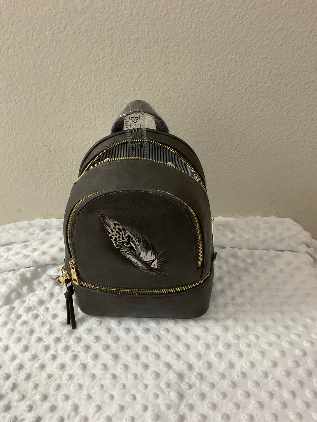 Leopard Eye Mini Backpack & Wallet Set