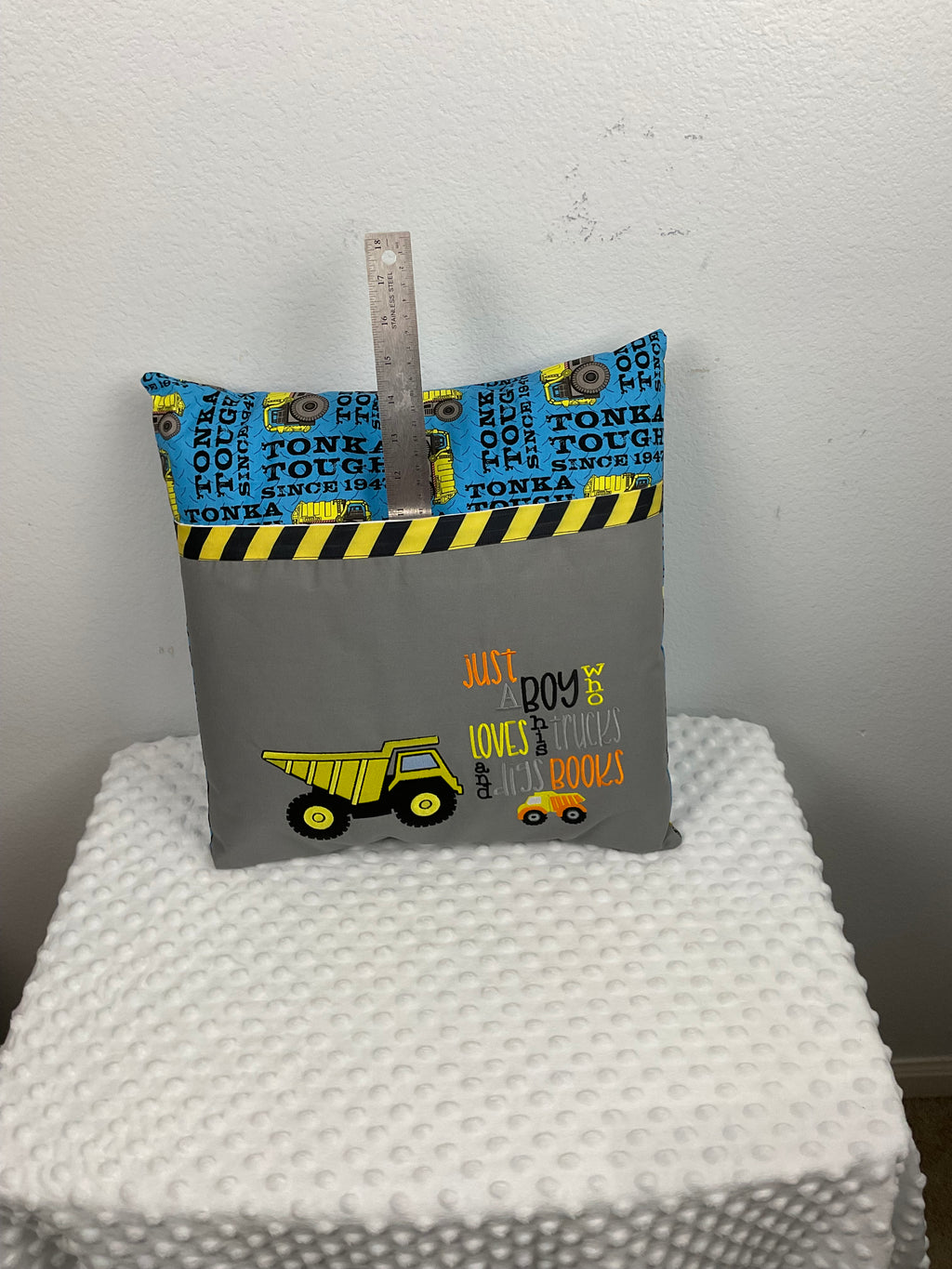 Tonka Trucks Reading Buddy Pillow