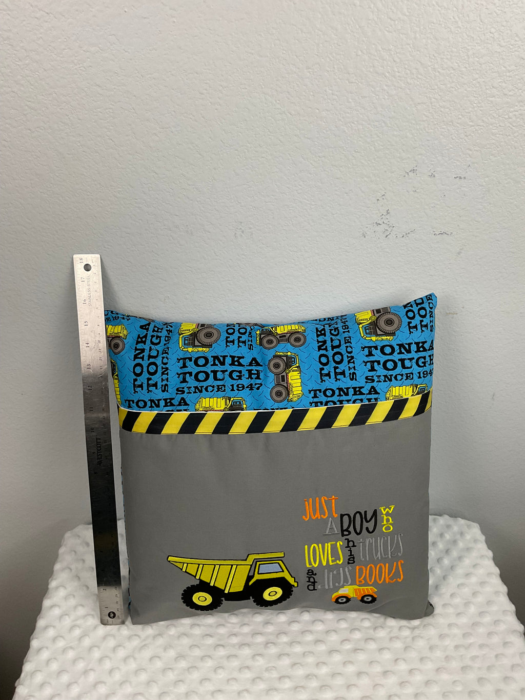 Tonka Trucks Reading Buddy Pillow