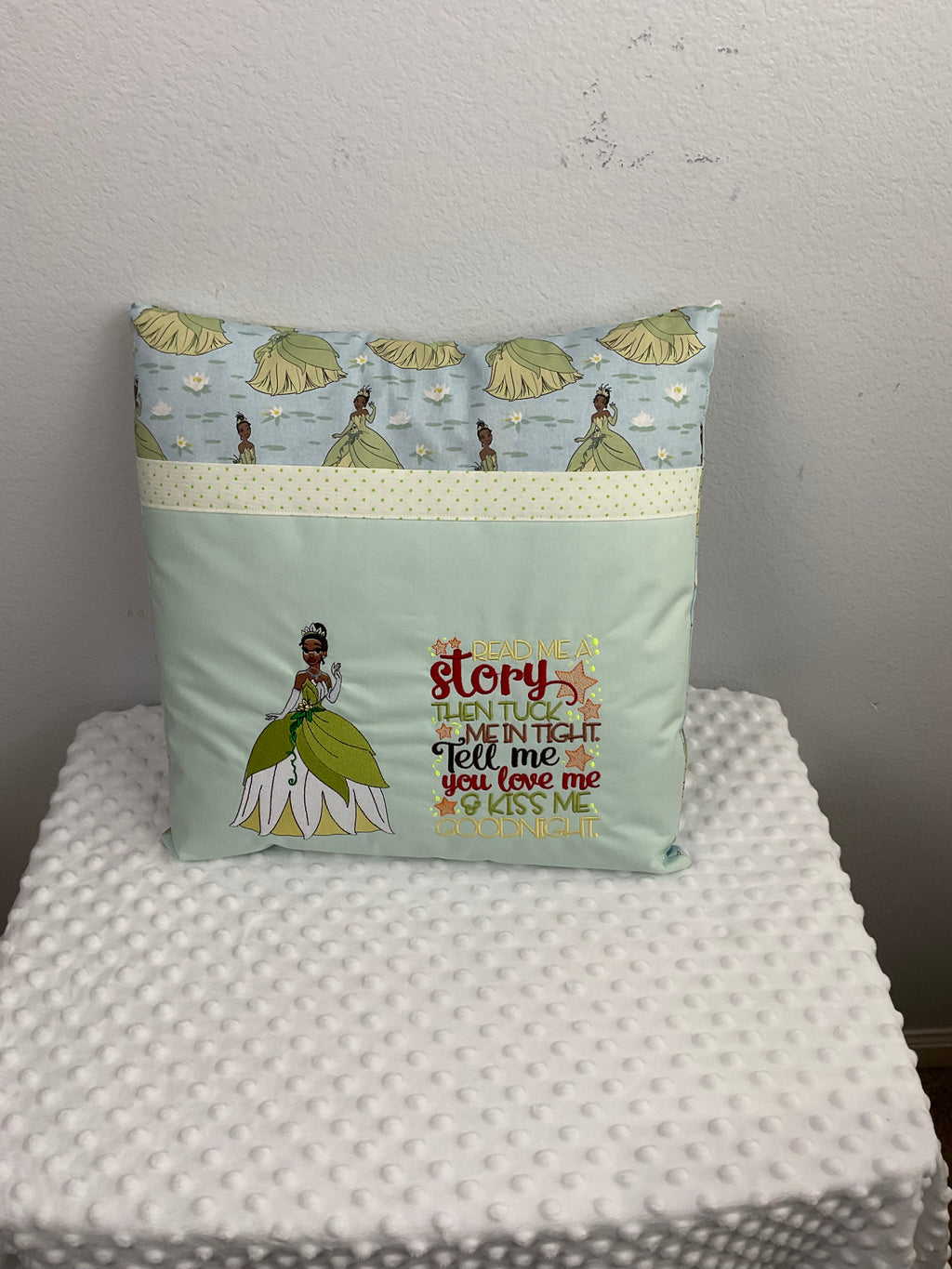 Princess Tiana Reading Buddy Pillow