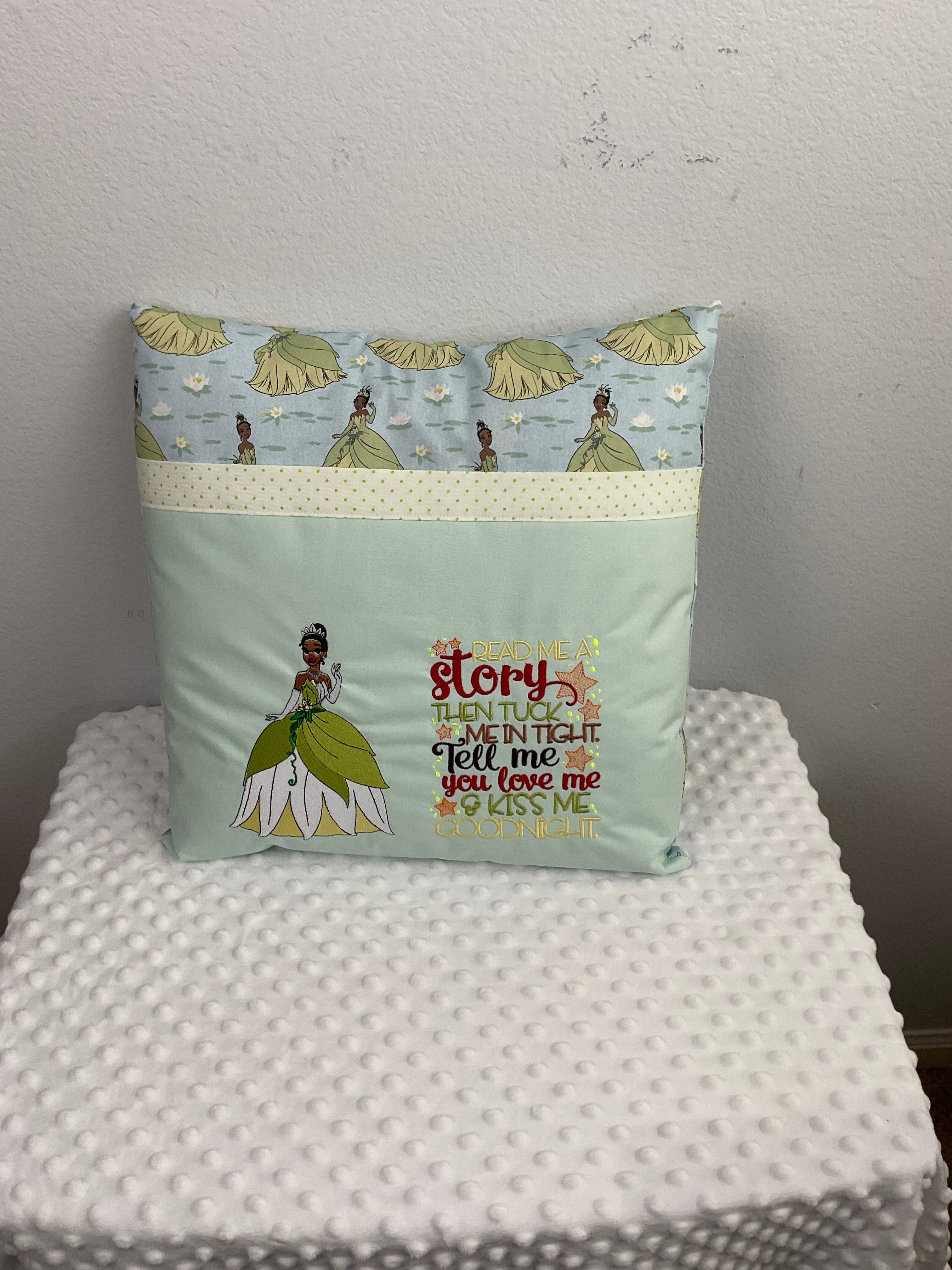 Princess Tiana Reading Buddy Pillow
