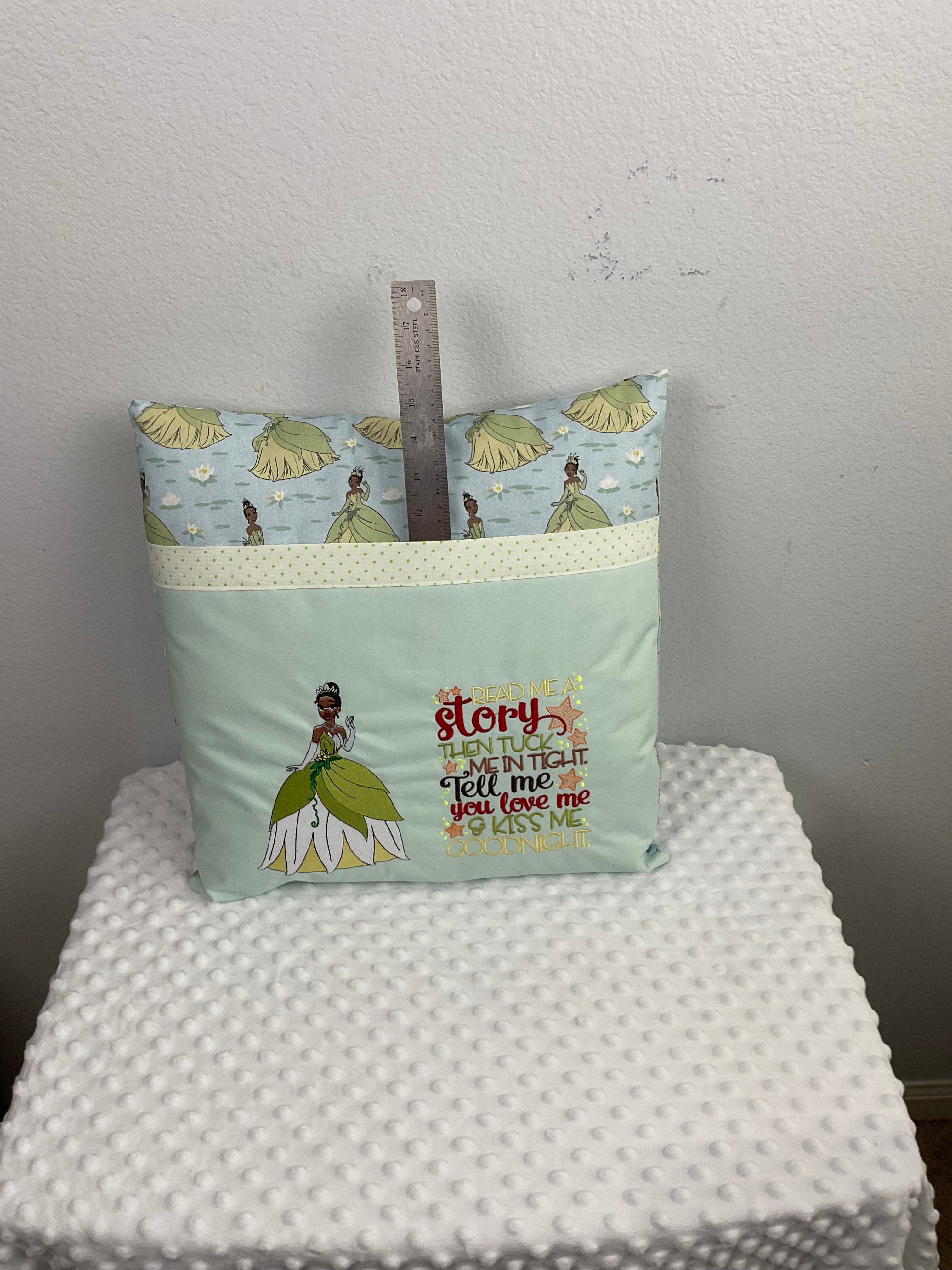 Princess Tiana Reading Buddy Pillow