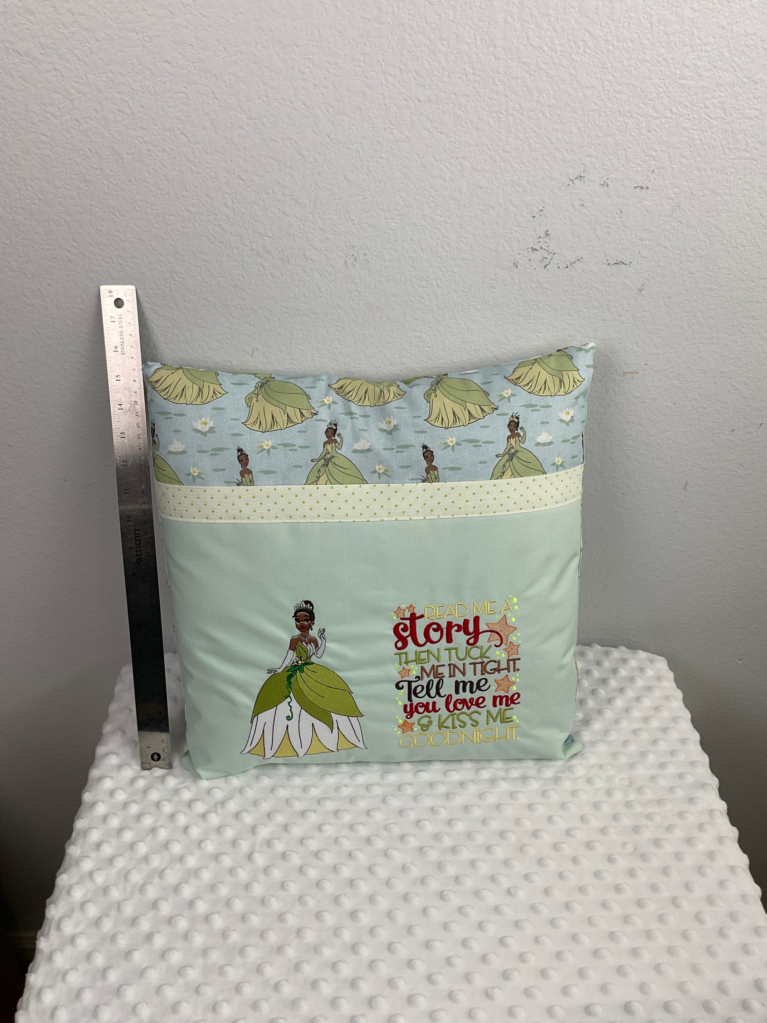 Princess Tiana Reading Buddy Pillow