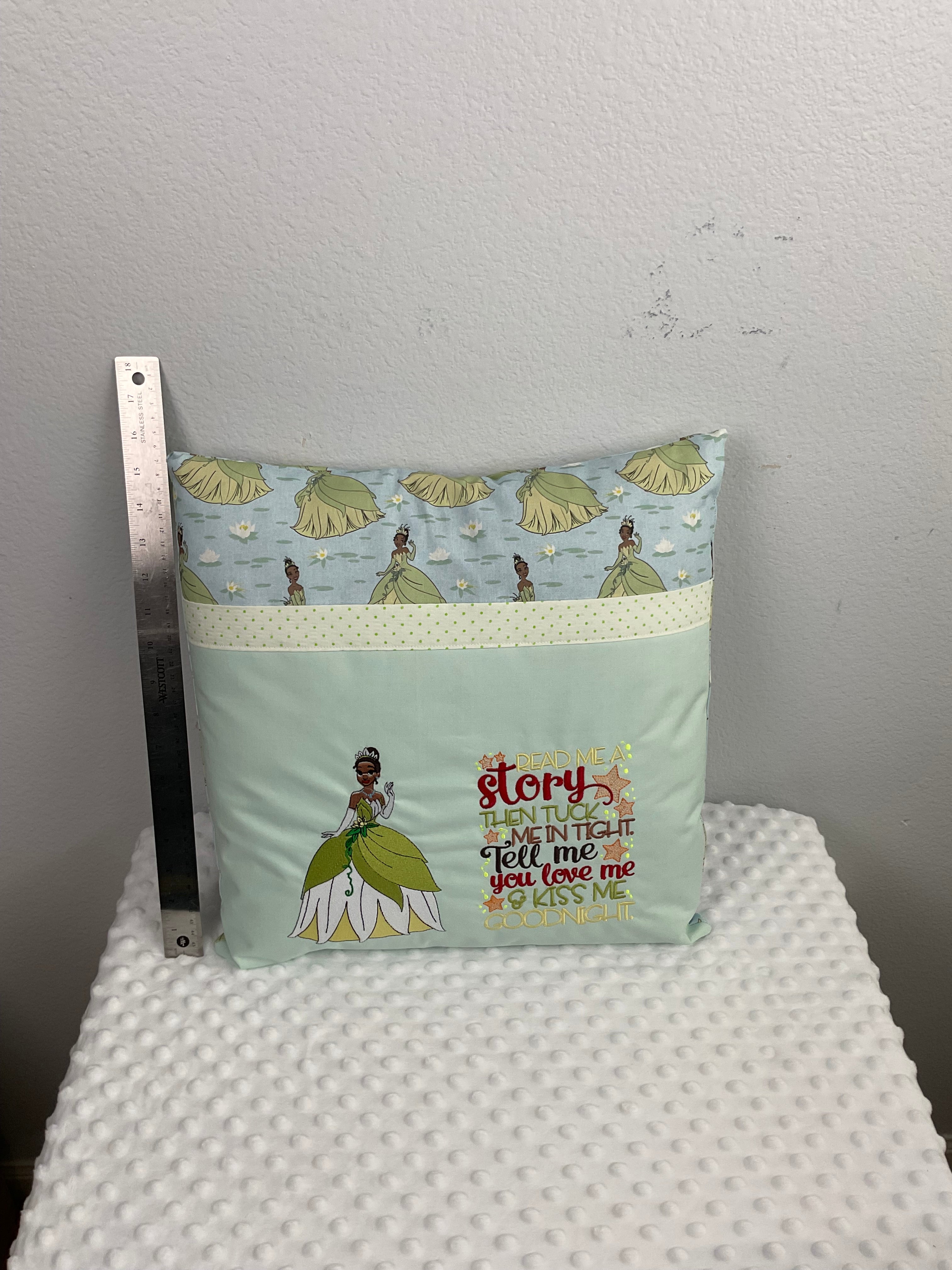 Princess Tiana Reading Buddy Pillow