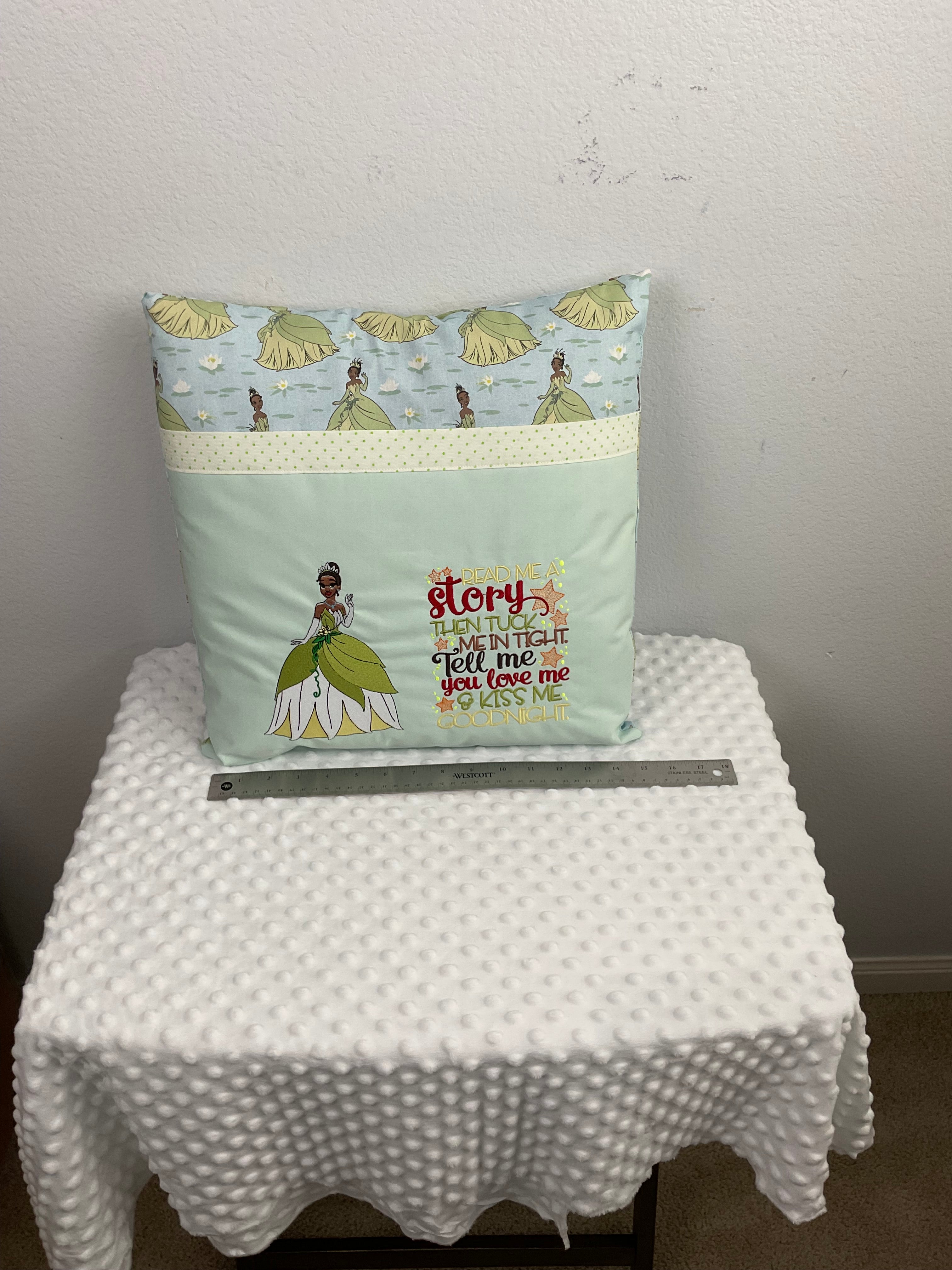 Princess Tiana Reading Buddy Pillow