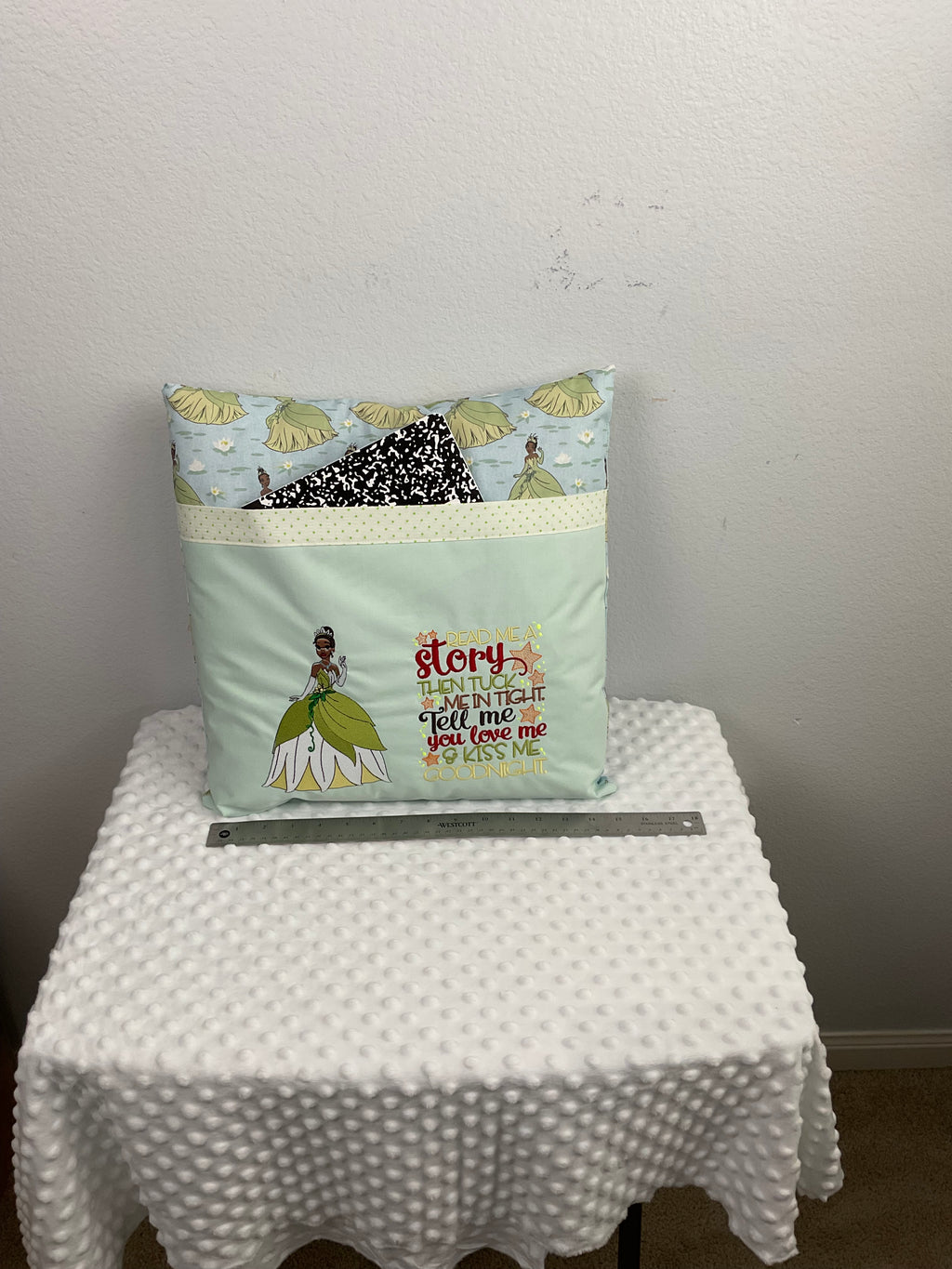 Princess Tiana Reading Buddy Pillow