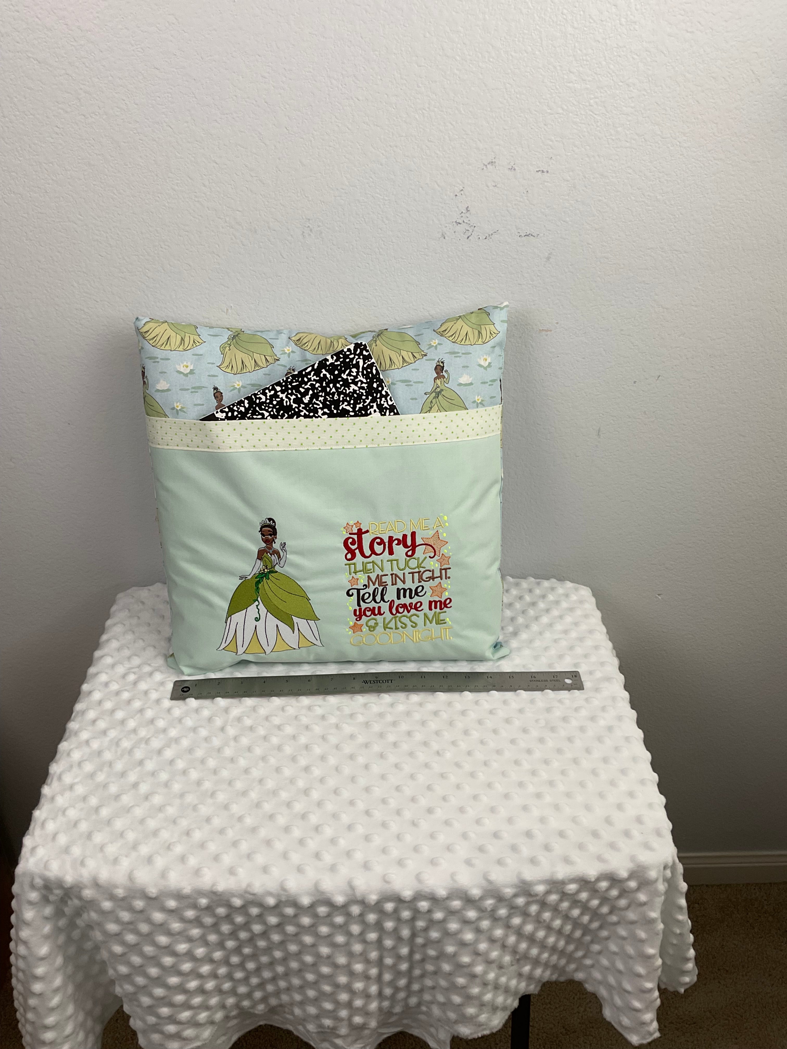 Princess Tiana Reading Buddy Pillow