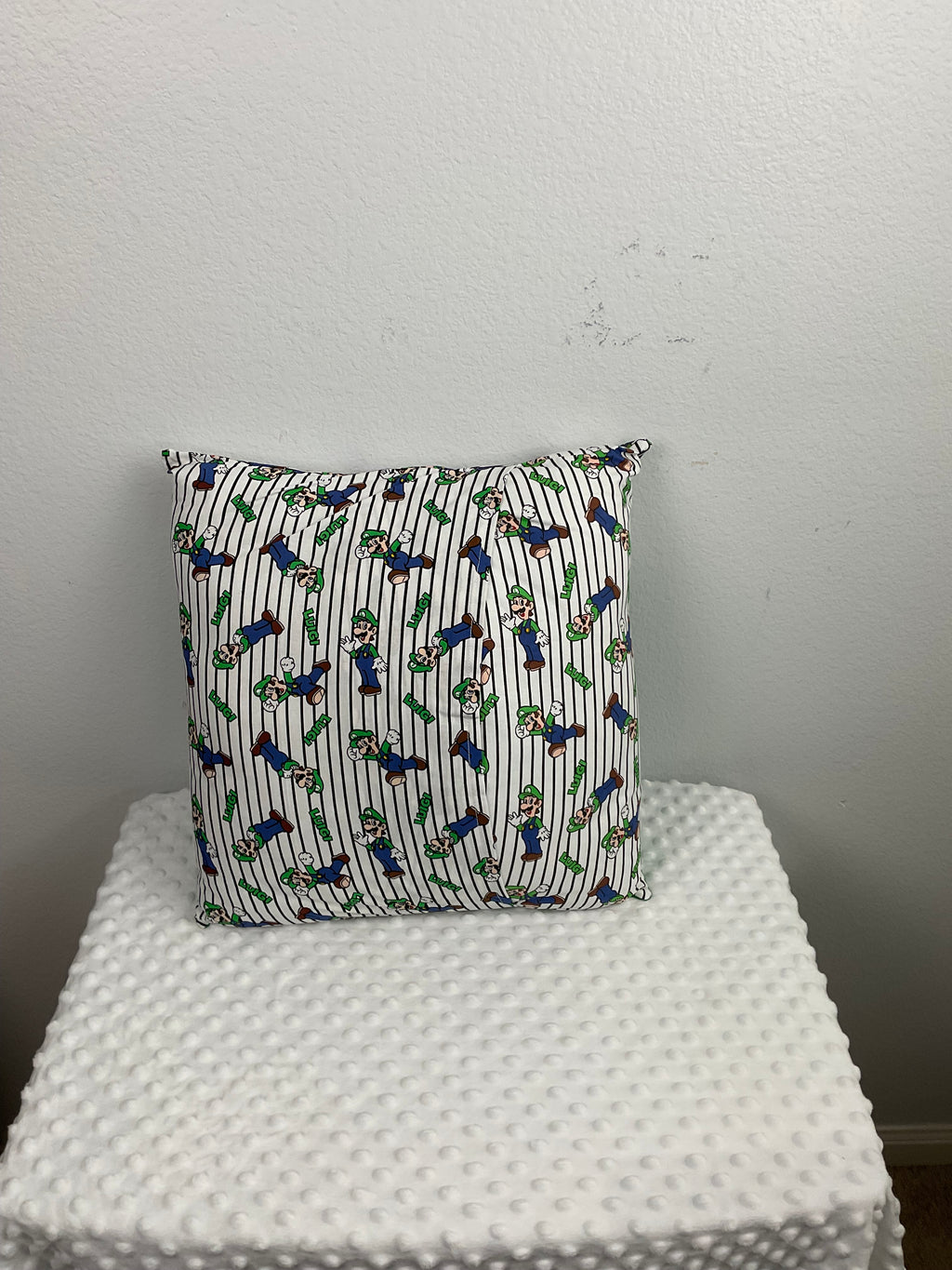 Luigi Reading Buddy Pillow
