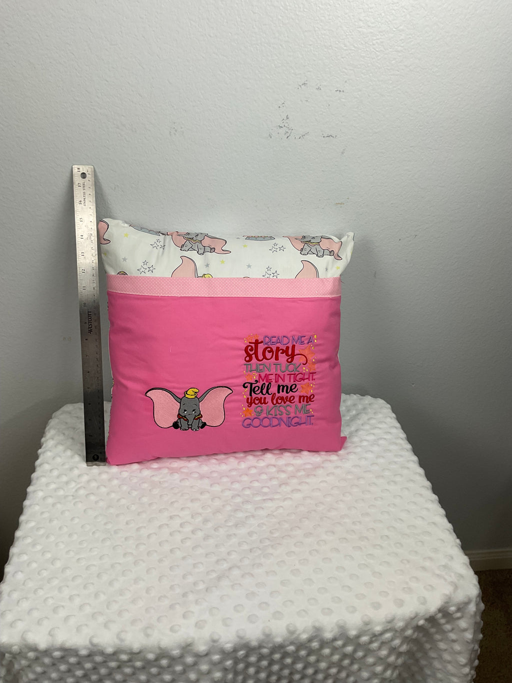 Disney Dumbo Reading Pillow with Pocket