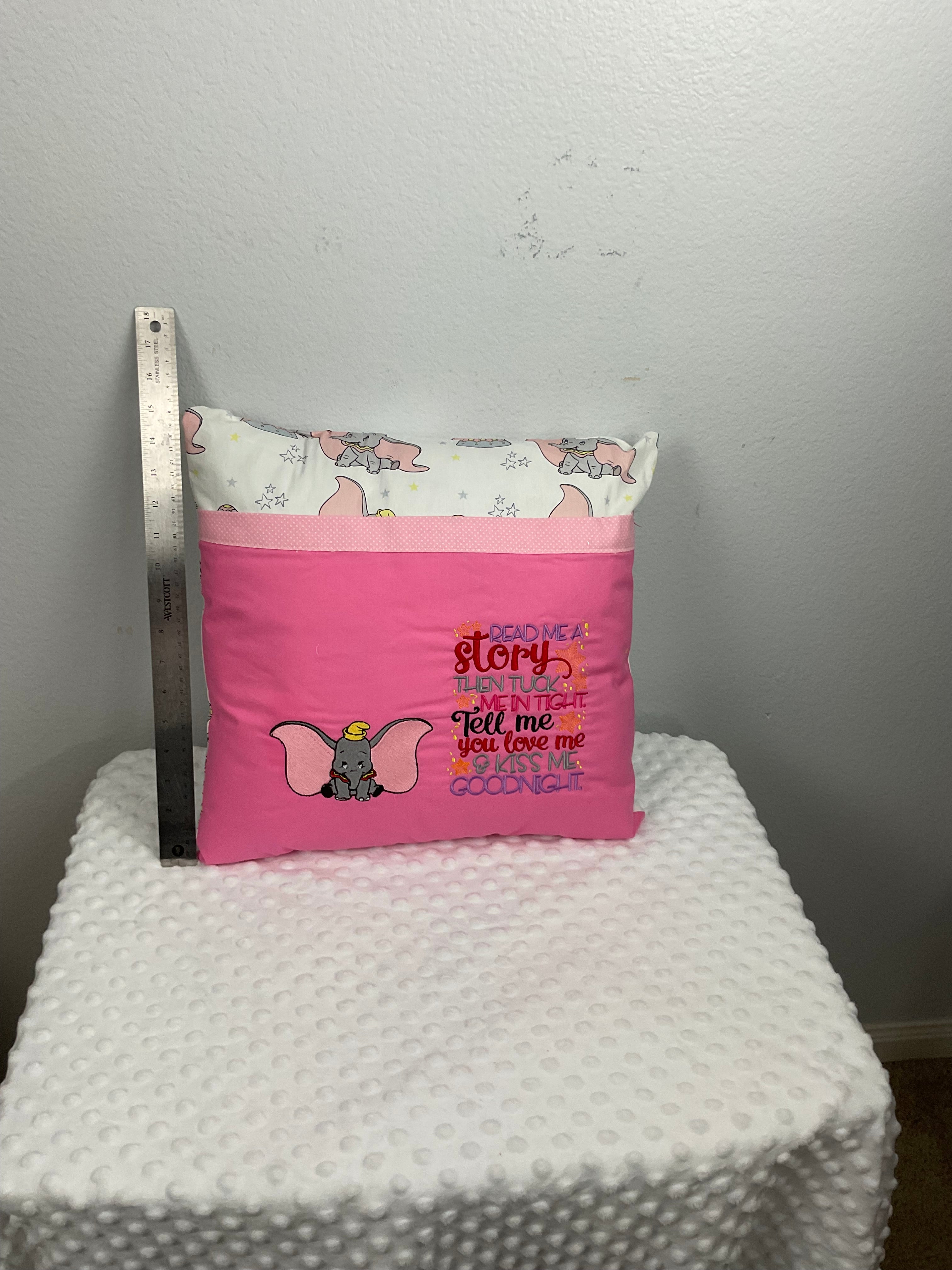 Disney Dumbo Reading Pillow with Pocket