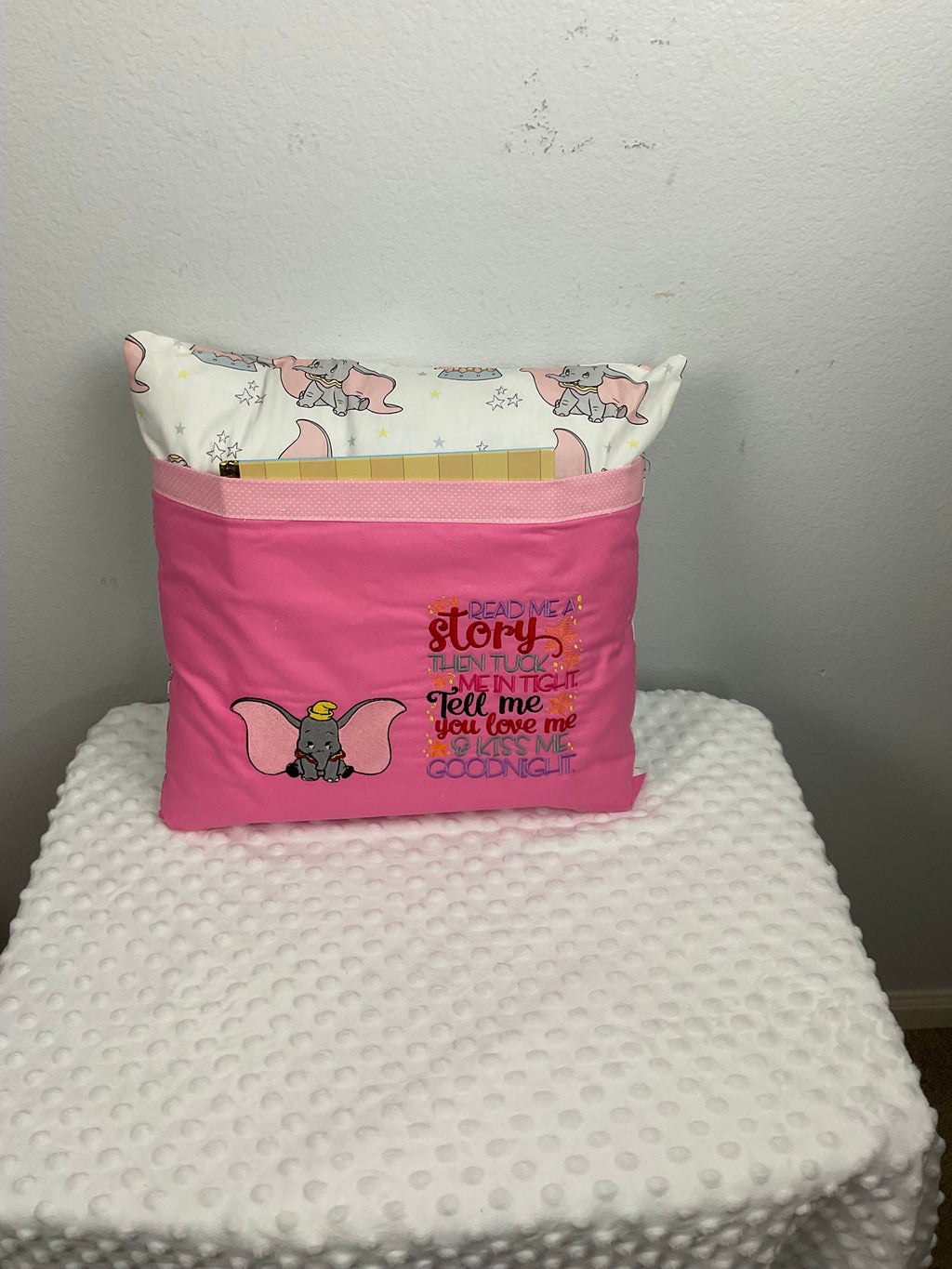 Disney Dumbo Reading Pillow with Pocket